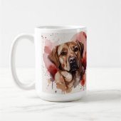 Trotse Labrador Moeder Mok | Valentijnsdag Hond Mo (Links)
