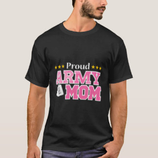Trotse Leger Moeder USA Militair Mam T-shirt