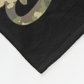 Trotse Leger Nationale Garde Broer Militaire Famil Fleece Deken (Hoek)