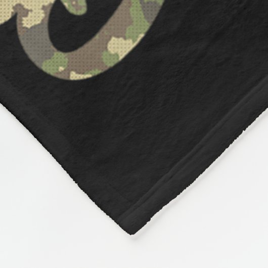 Trotse Leger Nationale Garde Broer Militaire Famil Fleece Deken (Hoek)