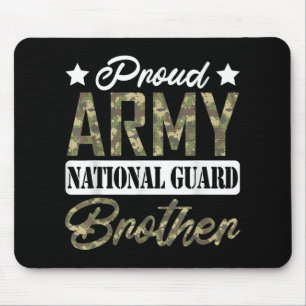 Trotse Leger Nationale Garde Broer Militaire Famil Muismat
