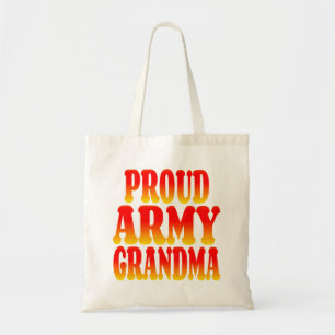Trotse legeroma in vrolijke kleuren tote bag