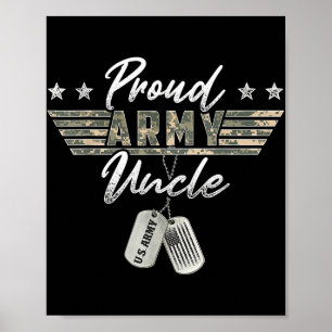 Trotse legeroom Amerikaanse veteraan Poster