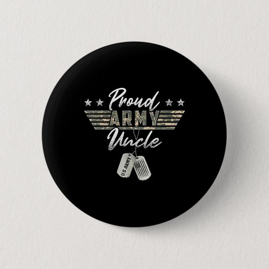 Trotse legeroom Amerikaanse veteraan Ronde Button 5,7 Cm (Voorkant)