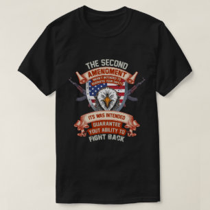 Trotse legerveteraan - Amerikaanse militaire vlag T-shirt