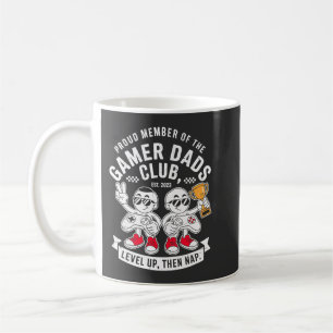 Trotse lid Gamer Dads Club Level omhoog en dan een Koffiemok