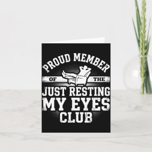 Trotse Lid Van De Club Mijn Ogen Rusten Vader Vade Kaart