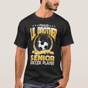 Trotse Lil Broer Senior 2021 Voetballer T-shirt
