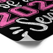 Trotse Lil zus van een senior Shirt 2025 Poster (Hoek)