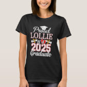 Trotse Lollie van een Klasse van 2025 Afstuderen L T-shirt (Voorkant)