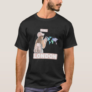 Trotse Londense Meisje Coole Meisje uit Londen St T-shirt