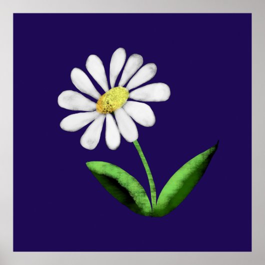Trotse madelief poster (Voorkant)