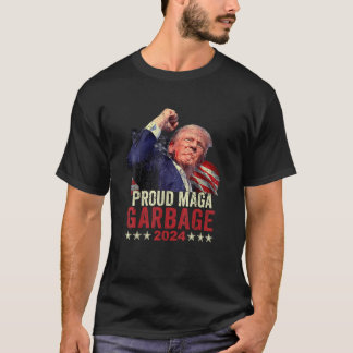Trotse MAGA Garbage Trump-supporter T-shirt