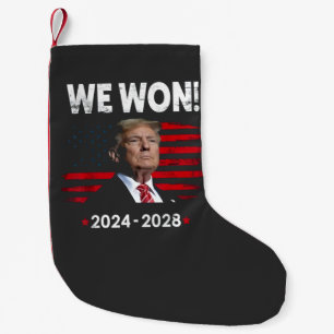 Trotse Maga President Trump Won Inauguratie Dag Kleine Kerstsok