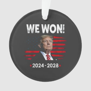 Trotse Maga President Trump Won Inauguratie Dag Ornament