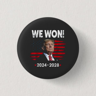 Trotse Maga President Trump Won Inauguratie Dag Ronde Button 3,2 Cm