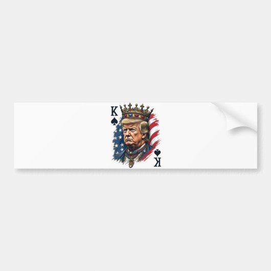 Trotse Maga Trump Vance Amerikaanse inauguratiedag Bumpersticker (Voorkant)