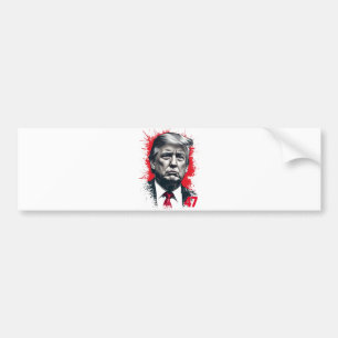 Trotse Maga Trump Vance Amerikaanse inauguratiedag Bumpersticker