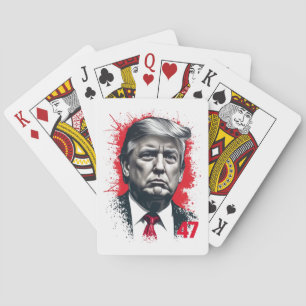 Trotse Maga Trump Vance Amerikaanse inauguratiedag Pokerkaarten