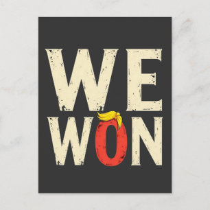 Trotse Maga Trump Wint Inauguratie Dag Toespraak 2 Briefkaart