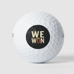 Trotse Maga Trump Wint Inauguratie Dag Toespraak 2 Golfballen