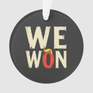 Trotse Maga Trump Wint Inauguratie Dag Toespraak 2 Ornament