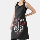 Trotse Maga Trump wint opnieuw Inaguration Day 202 Schort (Insitu)