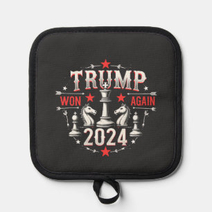 Trotse Maga Trump Wint weer 2025 Inauguratie Dag Pannenlap