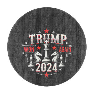 Trotse Maga Trump Wint weer 2025 Inauguratie Dag Snijplank