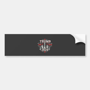 Trotse Maga Trump Won weer 2025 Inauguratie Dag Bumpersticker