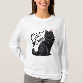 Trotse Maine Coon Kat Mama T-shirt