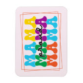 Trotse Mama Autisme Bewustzijnmagneten Magneet (Verticaal)