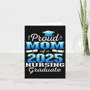 Trotse mama CL van 2025 Nursing Afstuderen Nurse Kaart