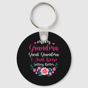 Trotse mama oma geweldige oma ik blijf krijgen sleutelhanger
