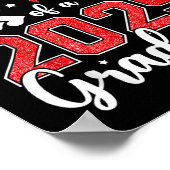 Trotse mama van een 2025 Afstuderen mama Afstudere Poster (Hoek)