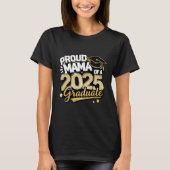 Trotse mama van een Afstuderen 2025 T-shirt (Voorkant)
