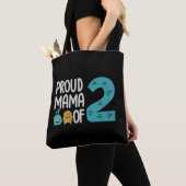 Trotse mama van twee tote bag (Dichtbij)