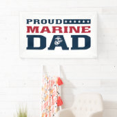 Trotse Marine Papa - Kleur Spandoek (Insitu)