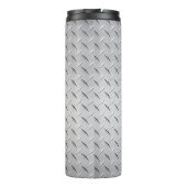 Trotse Mechanische Vrouw Industriële Grafiek Thermosbeker (Achterkant)