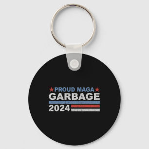 Trotse Mega Garbyge Trump-aanhanger 10 Sleutelhanger