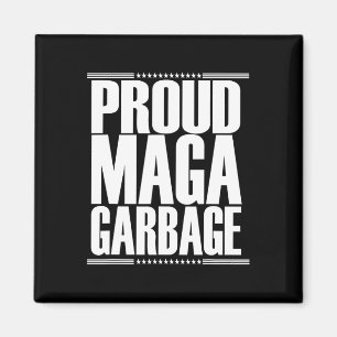 Trotse Mega Garbyge Trump-aanhanger 4 Magneet