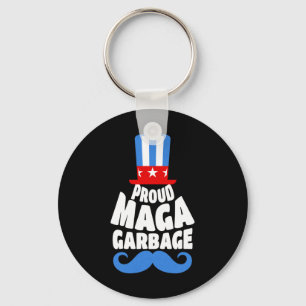 Trotse Mega Garbyge Trump Supporter VS Sleutelhanger