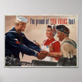 trotse mensen poster (Voorkant)