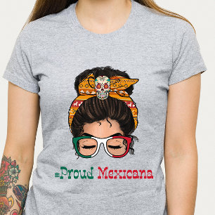 Trotse Mexicana Vrouw T-shirt