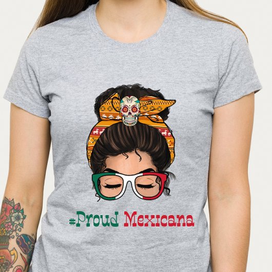 Trotse Mexicana Vrouw T-shirt