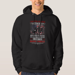 Trotse Militair Ik leerde mijn kleine zus hoe te Hoodie