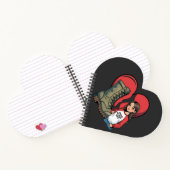 Trotse Militaire Vrouw - "Boot Wife" Hart Notitieboek (Binnen)