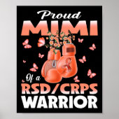 Trotse mimi van een RSD CRPS Warrior Awareness Box Poster (Voorkant)