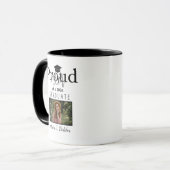 Trotse MOEDER 2026 Afgestudeerde afstudeercadeau m Mok (Voorkant links)