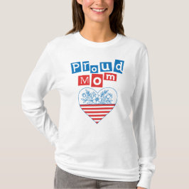Trotse Moeder 4 juli, Moederdag T-shirt